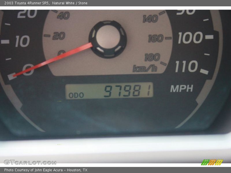 Natural White / Stone 2003 Toyota 4Runner SR5