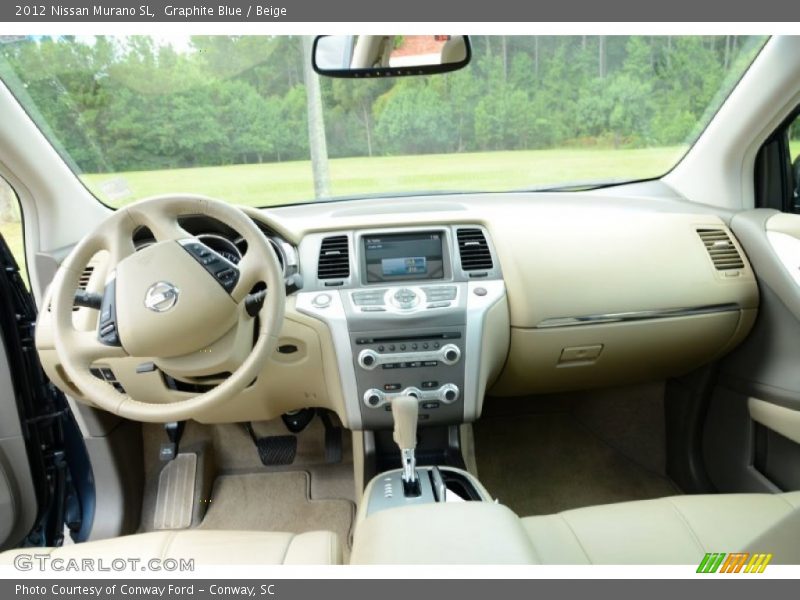 Graphite Blue / Beige 2012 Nissan Murano SL