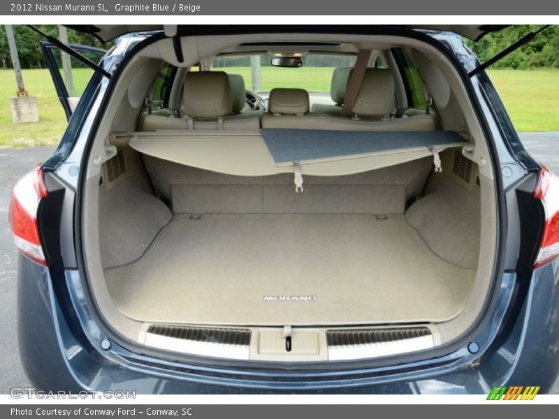 Graphite Blue / Beige 2012 Nissan Murano SL