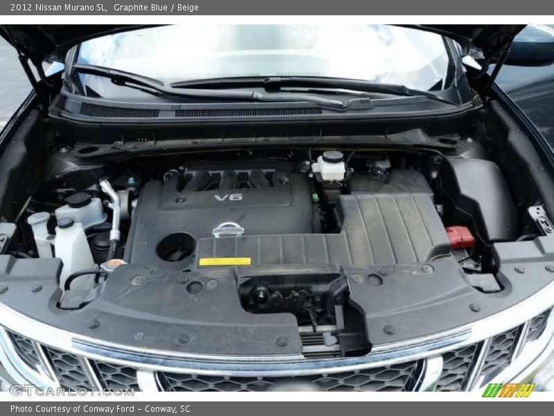 Graphite Blue / Beige 2012 Nissan Murano SL