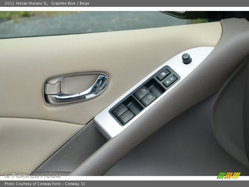 Graphite Blue / Beige 2012 Nissan Murano SL