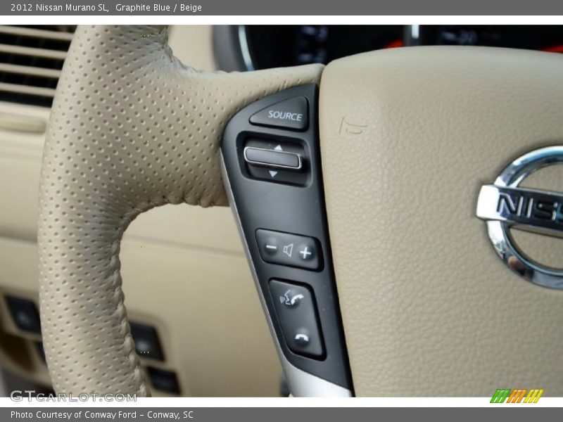 Graphite Blue / Beige 2012 Nissan Murano SL