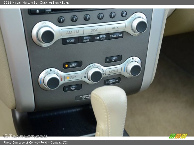 Graphite Blue / Beige 2012 Nissan Murano SL