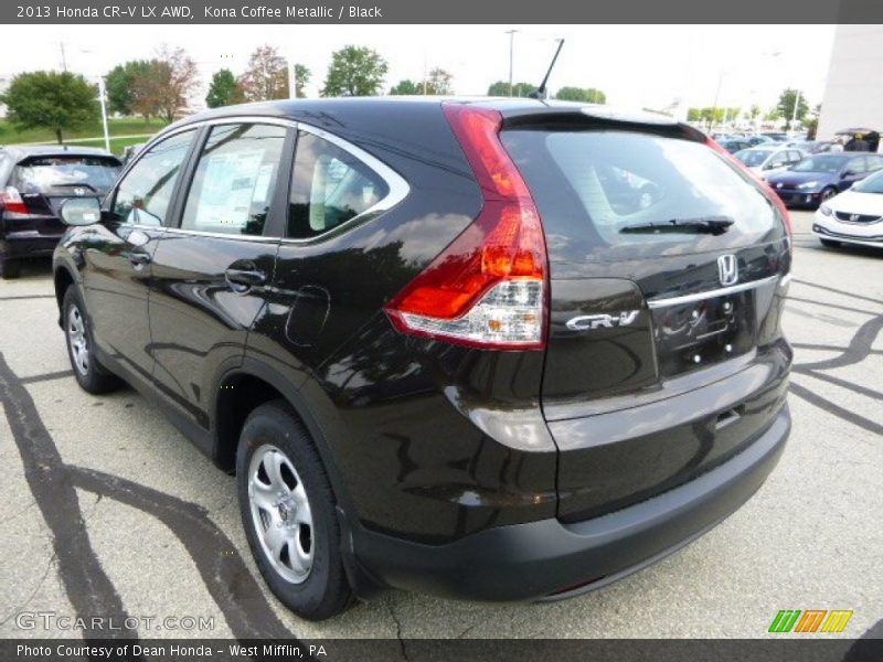 Kona Coffee Metallic / Black 2013 Honda CR-V LX AWD