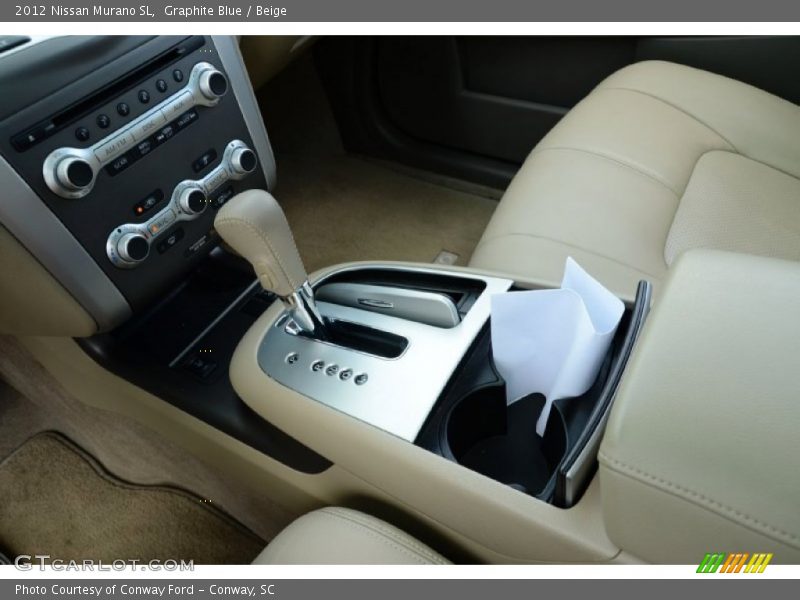 Graphite Blue / Beige 2012 Nissan Murano SL
