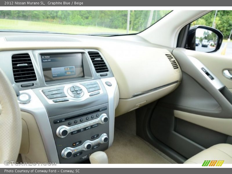 Graphite Blue / Beige 2012 Nissan Murano SL