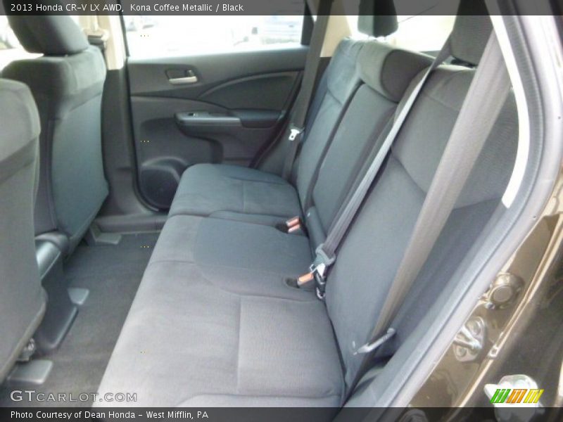 Kona Coffee Metallic / Black 2013 Honda CR-V LX AWD