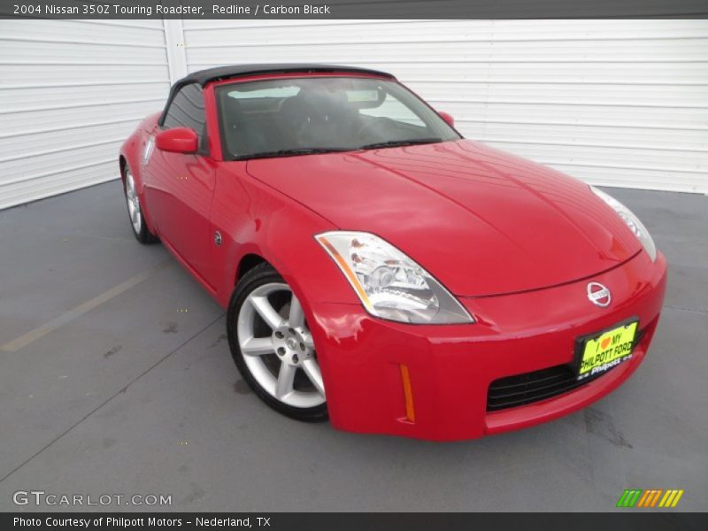 Redline / Carbon Black 2004 Nissan 350Z Touring Roadster