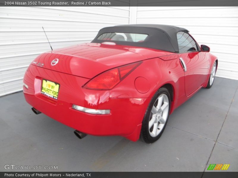 Redline / Carbon Black 2004 Nissan 350Z Touring Roadster