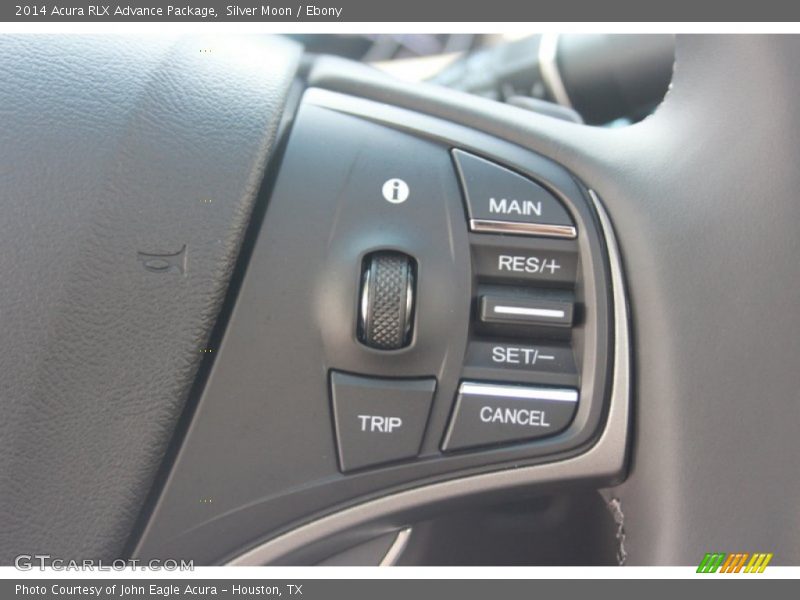 Silver Moon / Ebony 2014 Acura RLX Advance Package