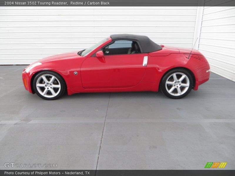 Redline / Carbon Black 2004 Nissan 350Z Touring Roadster