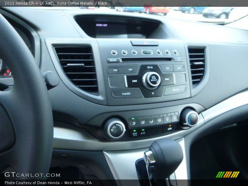 Kona Coffee Metallic / Black 2013 Honda CR-V LX AWD