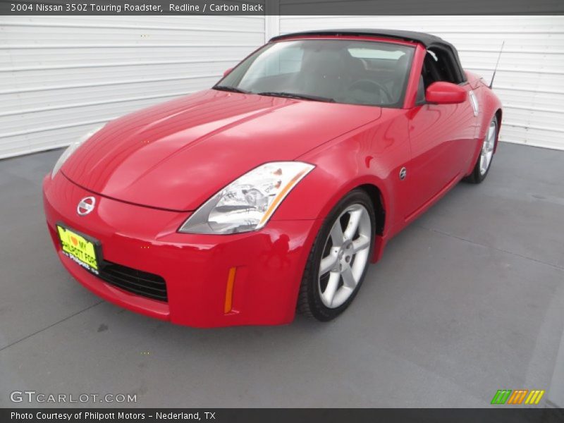 Redline / Carbon Black 2004 Nissan 350Z Touring Roadster