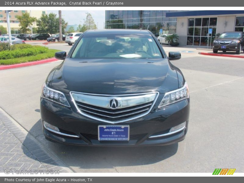 Crystal Black Pearl / Graystone 2014 Acura RLX Advance Package