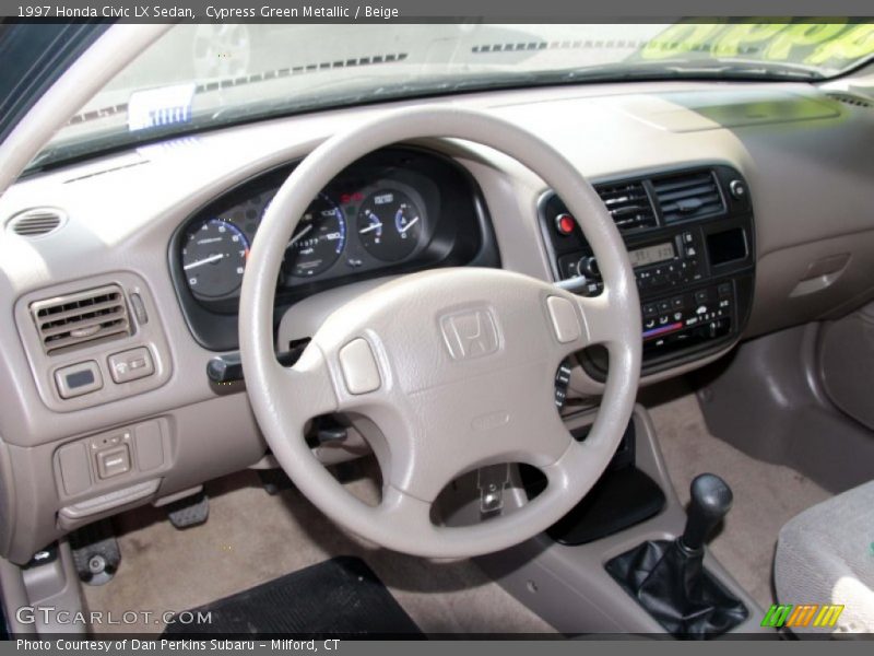 Dashboard of 1997 Civic LX Sedan