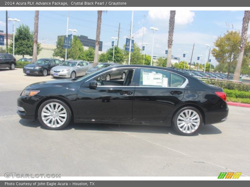 Crystal Black Pearl / Graystone 2014 Acura RLX Advance Package
