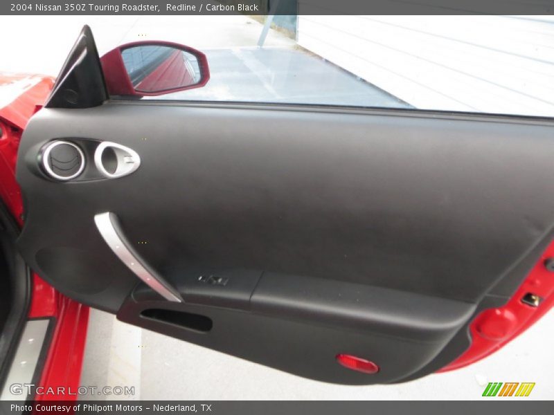Redline / Carbon Black 2004 Nissan 350Z Touring Roadster
