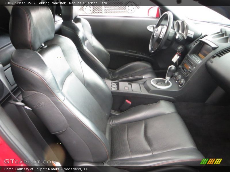 Redline / Carbon Black 2004 Nissan 350Z Touring Roadster