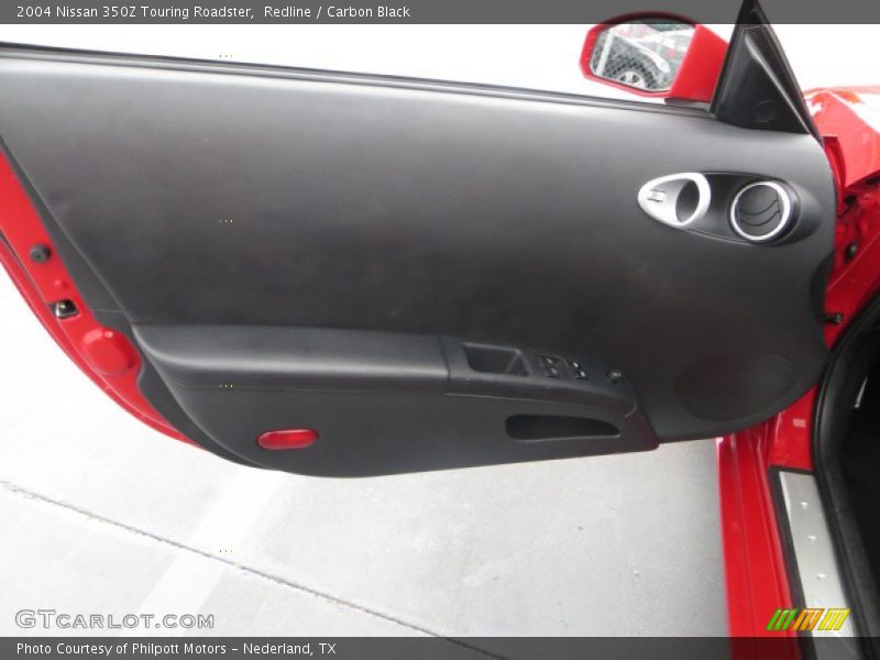 Redline / Carbon Black 2004 Nissan 350Z Touring Roadster