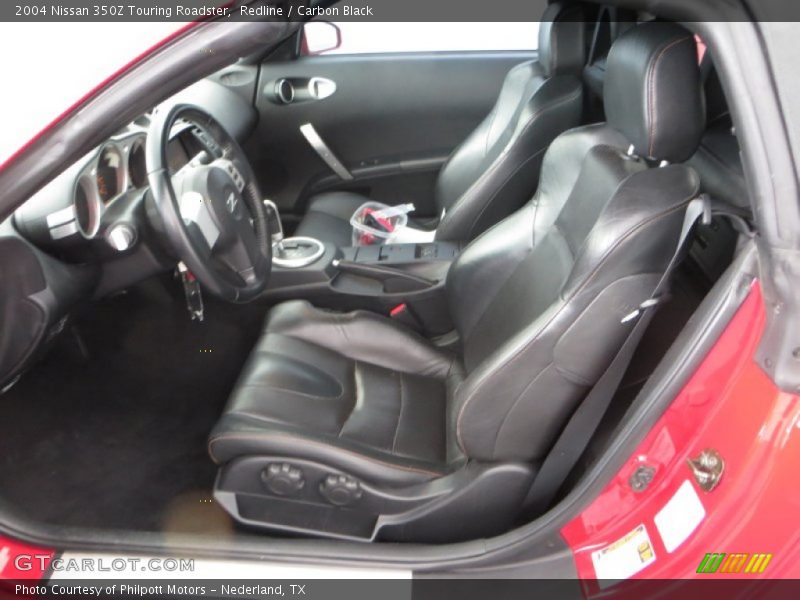 Redline / Carbon Black 2004 Nissan 350Z Touring Roadster