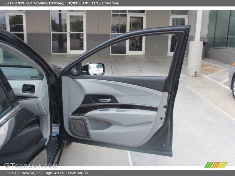 Crystal Black Pearl / Graystone 2014 Acura RLX Advance Package