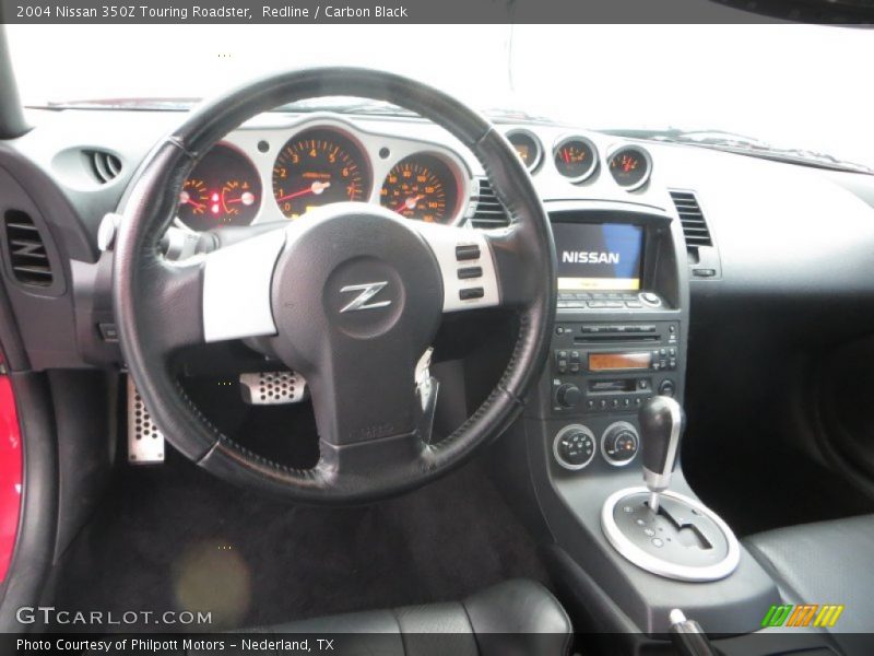 Redline / Carbon Black 2004 Nissan 350Z Touring Roadster