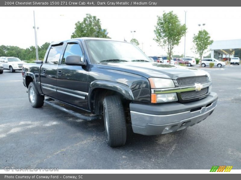 Front 3/4 View of 2004 Silverado 1500 Z71 Crew Cab 4x4