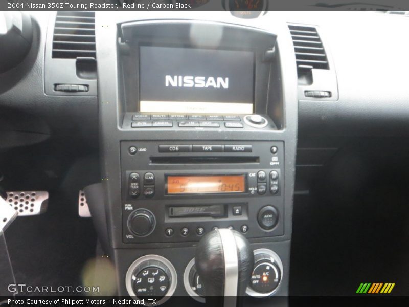 Redline / Carbon Black 2004 Nissan 350Z Touring Roadster