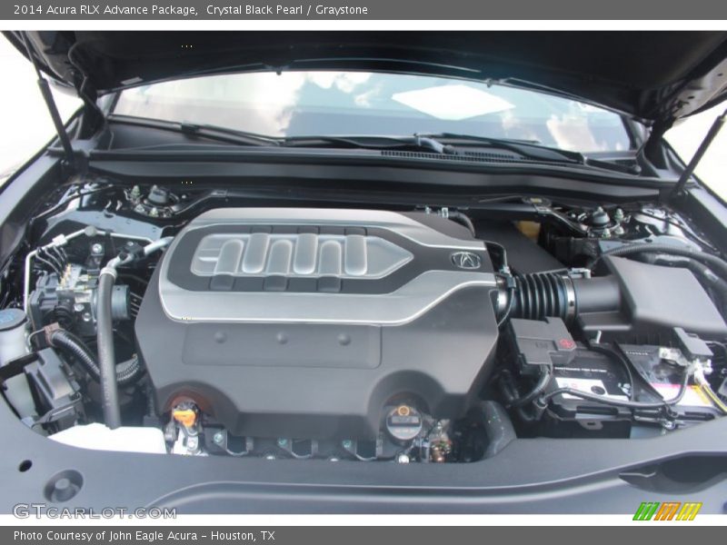 Crystal Black Pearl / Graystone 2014 Acura RLX Advance Package