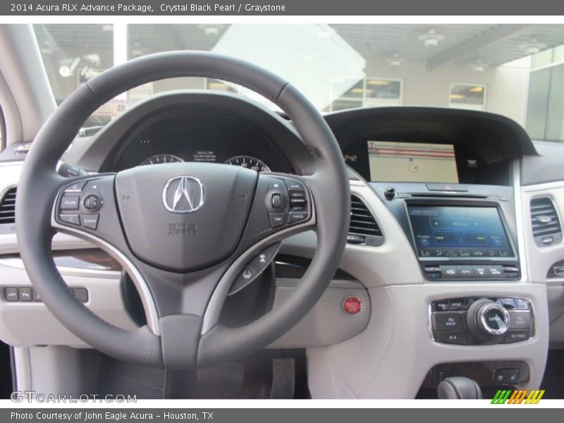 Crystal Black Pearl / Graystone 2014 Acura RLX Advance Package