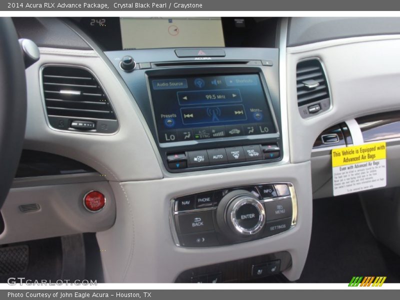 Crystal Black Pearl / Graystone 2014 Acura RLX Advance Package