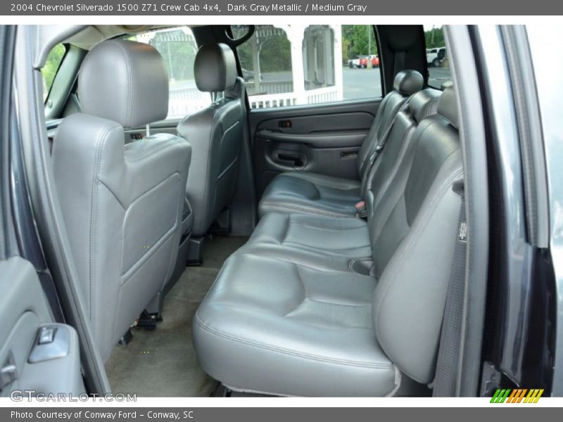 Dark Gray Metallic / Medium Gray 2004 Chevrolet Silverado 1500 Z71 Crew Cab 4x4