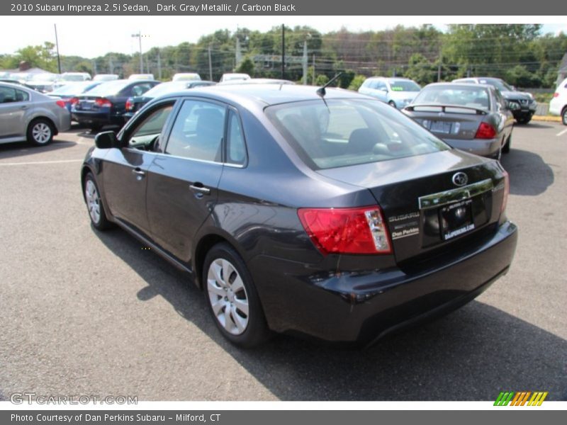 Dark Gray Metallic / Carbon Black 2010 Subaru Impreza 2.5i Sedan