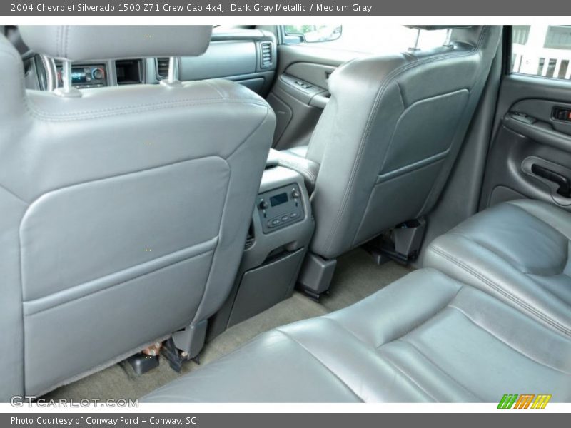 Dark Gray Metallic / Medium Gray 2004 Chevrolet Silverado 1500 Z71 Crew Cab 4x4