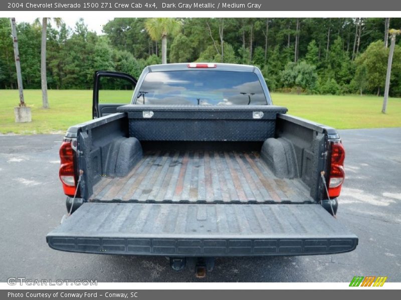 Dark Gray Metallic / Medium Gray 2004 Chevrolet Silverado 1500 Z71 Crew Cab 4x4