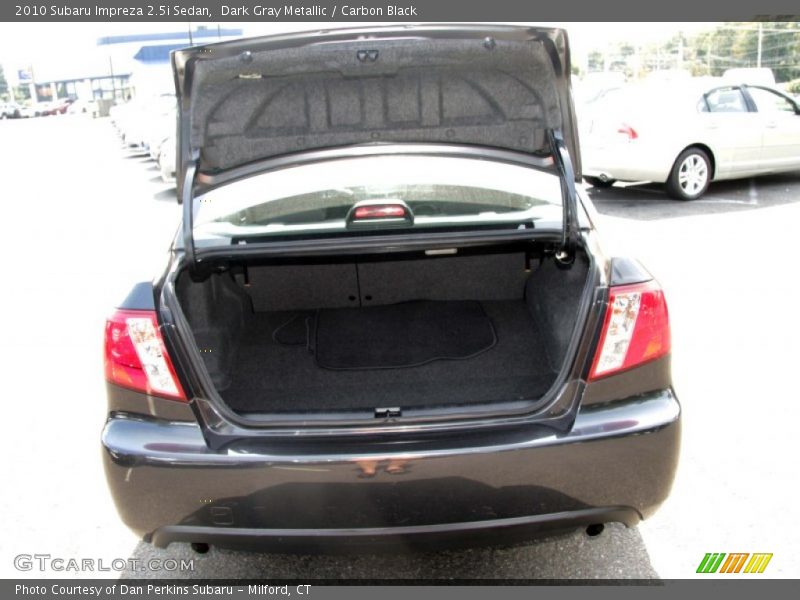 Dark Gray Metallic / Carbon Black 2010 Subaru Impreza 2.5i Sedan