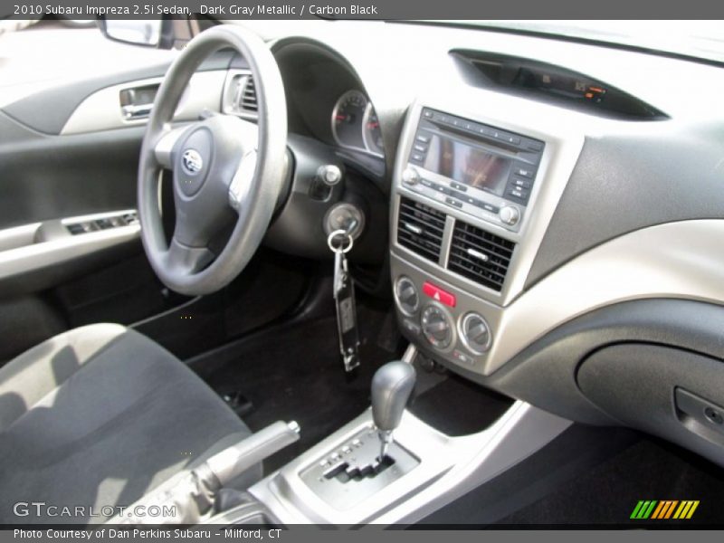 Dark Gray Metallic / Carbon Black 2010 Subaru Impreza 2.5i Sedan