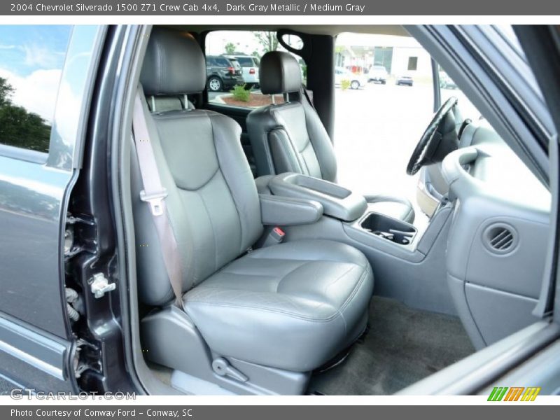  2004 Silverado 1500 Z71 Crew Cab 4x4 Medium Gray Interior