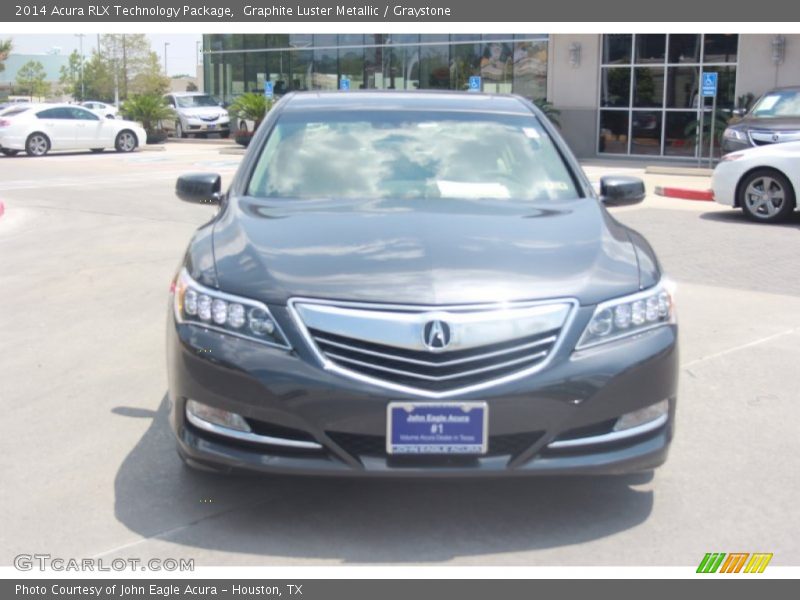 Graphite Luster Metallic / Graystone 2014 Acura RLX Technology Package