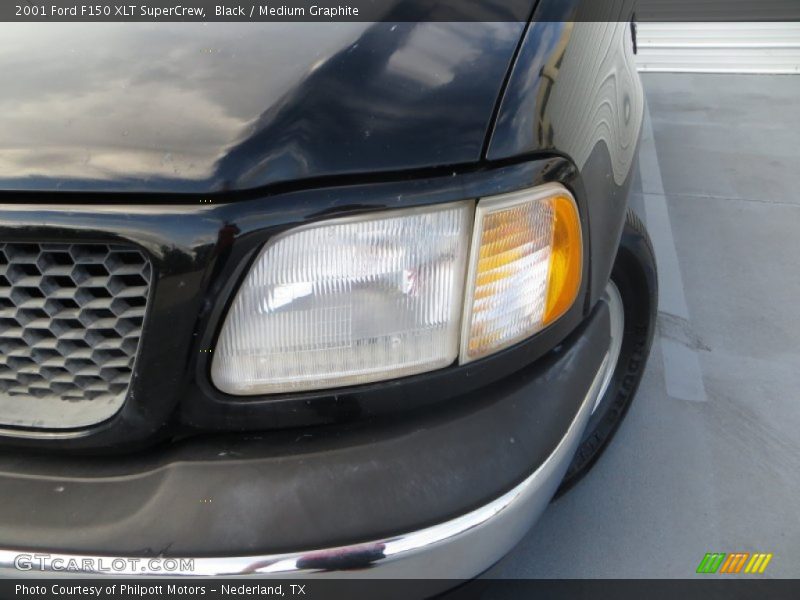 Black / Medium Graphite 2001 Ford F150 XLT SuperCrew