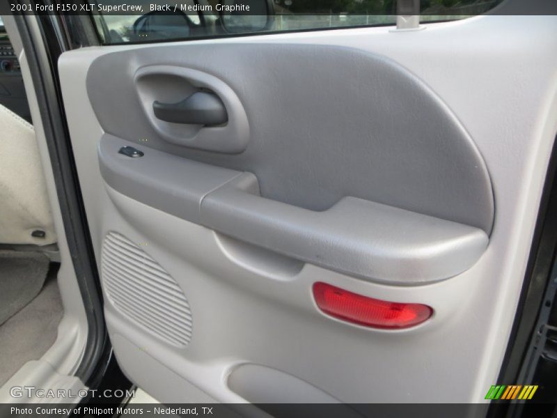 Black / Medium Graphite 2001 Ford F150 XLT SuperCrew