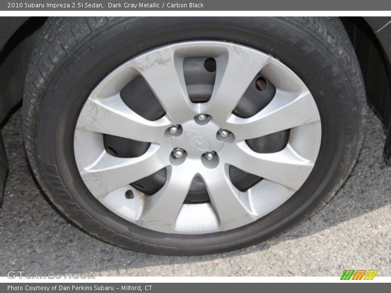 Dark Gray Metallic / Carbon Black 2010 Subaru Impreza 2.5i Sedan