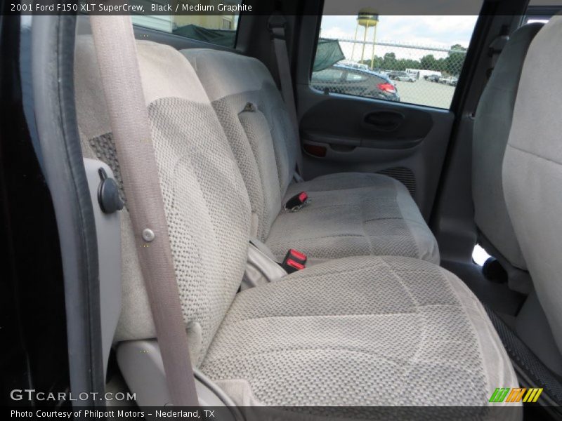 Black / Medium Graphite 2001 Ford F150 XLT SuperCrew