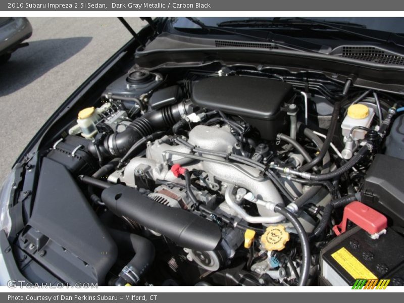 Dark Gray Metallic / Carbon Black 2010 Subaru Impreza 2.5i Sedan