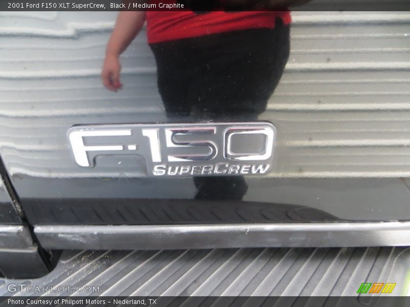 Black / Medium Graphite 2001 Ford F150 XLT SuperCrew