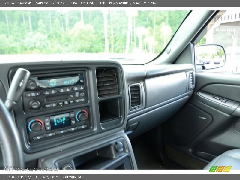 Dark Gray Metallic / Medium Gray 2004 Chevrolet Silverado 1500 Z71 Crew Cab 4x4