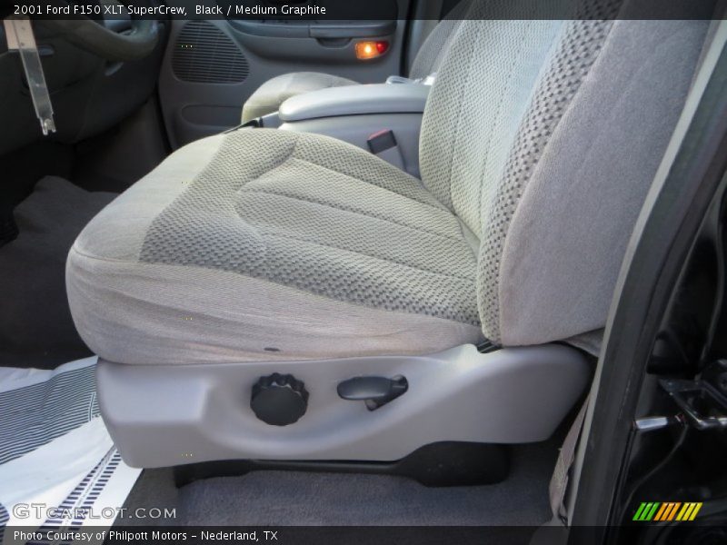 Black / Medium Graphite 2001 Ford F150 XLT SuperCrew