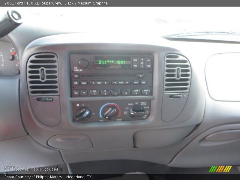 Black / Medium Graphite 2001 Ford F150 XLT SuperCrew