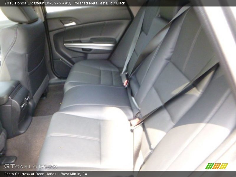 Polished Metal Metallic / Black 2013 Honda Crosstour EX-L V-6 4WD