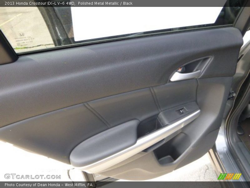Polished Metal Metallic / Black 2013 Honda Crosstour EX-L V-6 4WD
